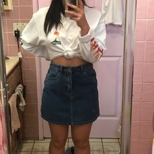 denim skirt